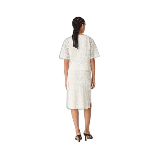 Cotton And Silk Fish Lace Skirt