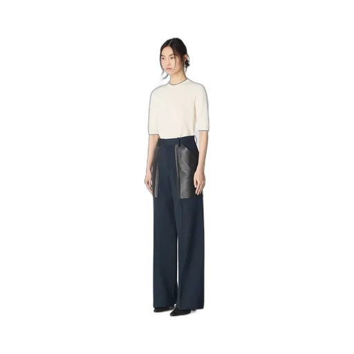 Wool And Cotton Pants