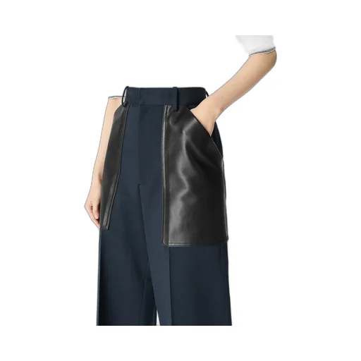 Wool And Cotton Pants