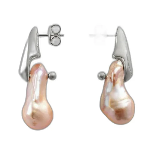Large Pearl Earrings