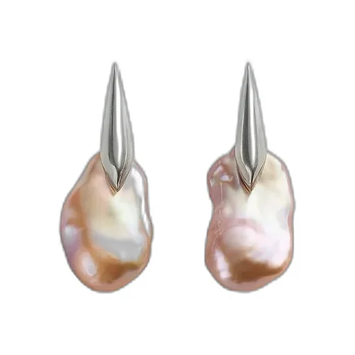 Large Pearl Earrings