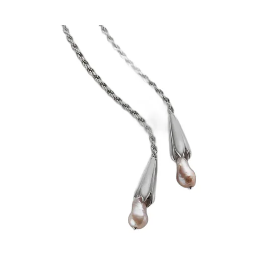 Pearl Scarf Necklace
