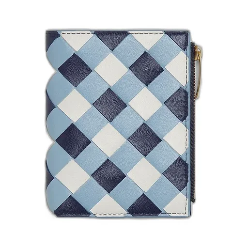 Intrecciato Small Bi-Fold Wallet