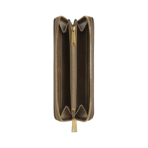 Intrecciato Zip Around Wallet