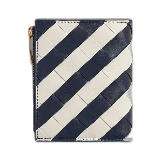 Intrecciato Small Bi-Fold Wallet