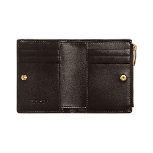 Intrecciato Small Bi-Fold Wallet