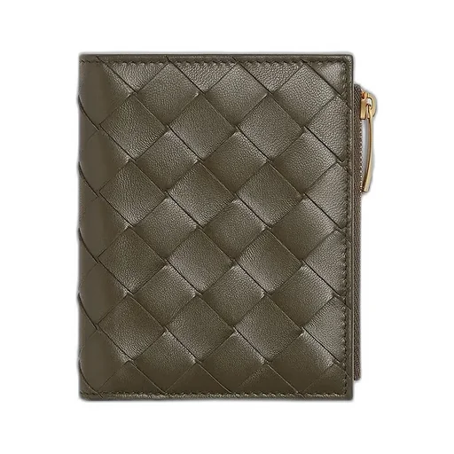 Intrecciato Small Bi-Fold Wallet