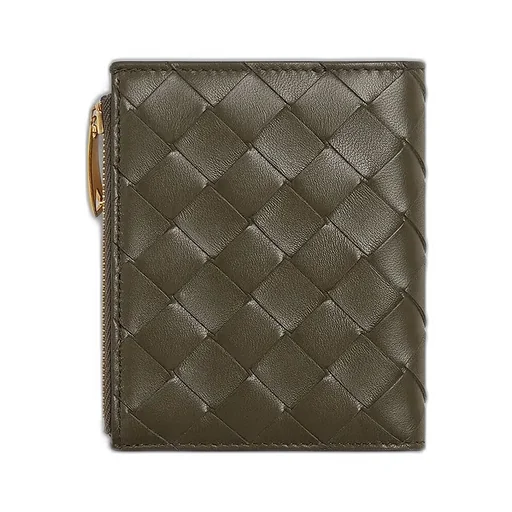 Intrecciato Small Bi-Fold Wallet