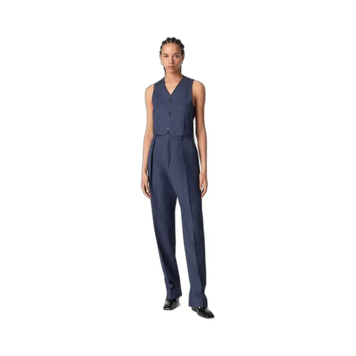 Melange Wool Pants
