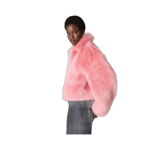 Toscana Shearling Cropped Blouson