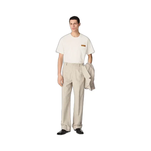 Viscose And Silk Pants