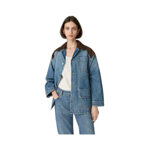 Vintage Indigo Denim Jacket