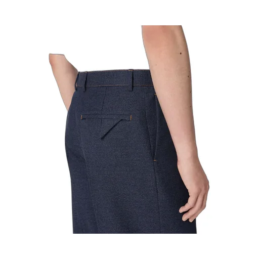 Melange Wool Drill Pants