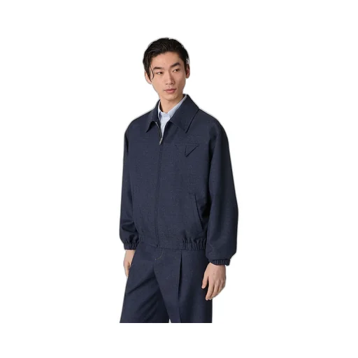 Melange Wool Blouson