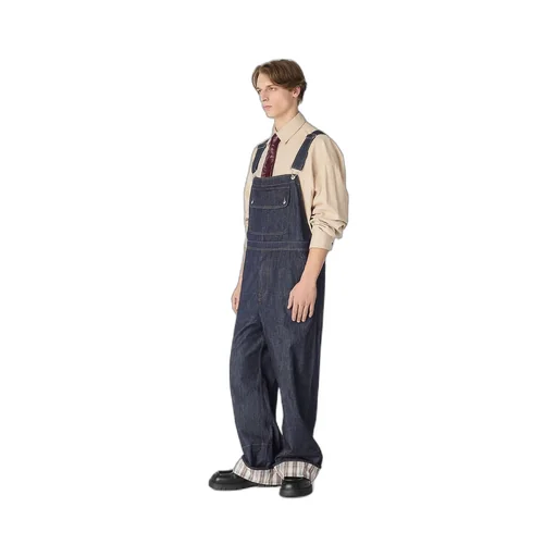 Rinsed Indigo Denim Jumpsuit