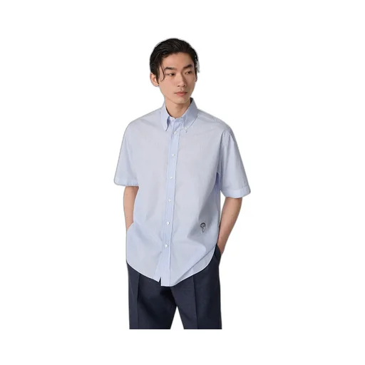 Stripe Cotton Poplin Shirt
