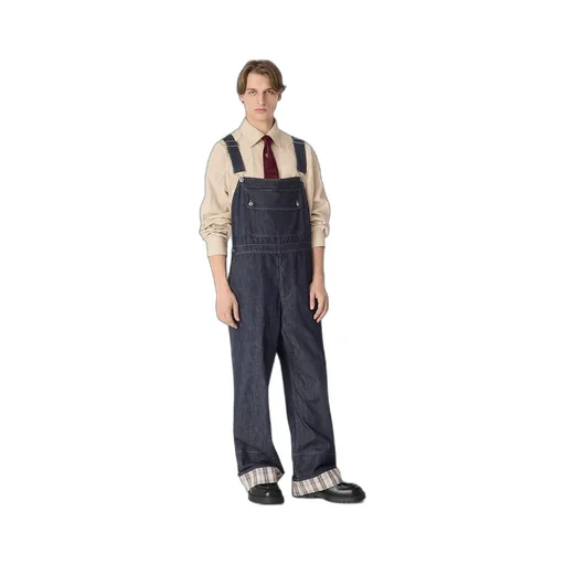 Rinsed Indigo Denim Jumpsuit
