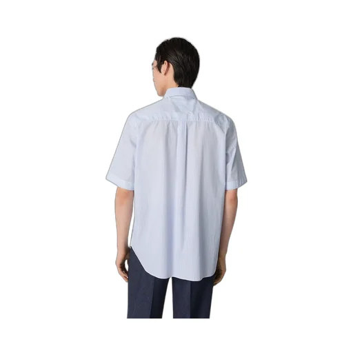 Stripe Cotton Poplin Shirt