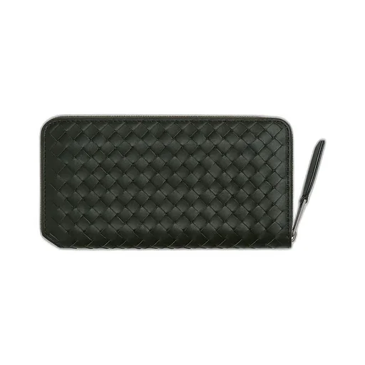 Intrecciato Piccolo Zip Around Wallet
