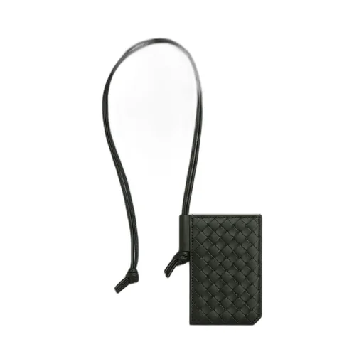 Intrecciato Piccolo Badge Holder