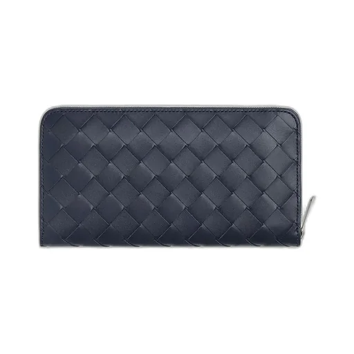 Intrecciato Zip Around Wallet