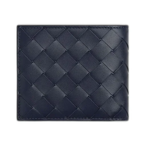 Intrecciato Bi-Fold Wallet With Coin Purse