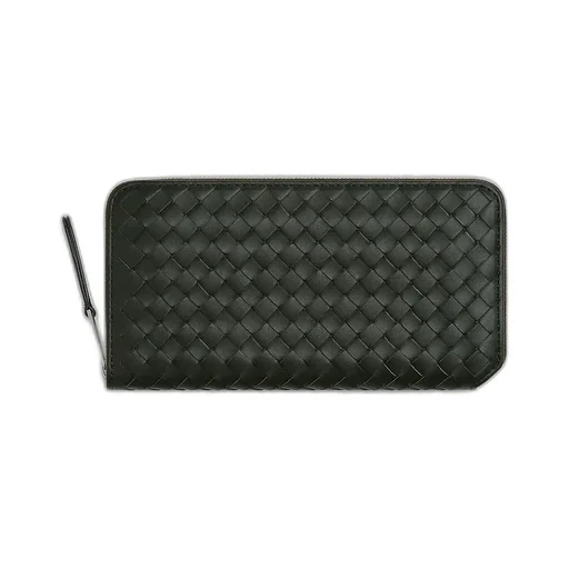 Intrecciato Piccolo Zip Around Wallet