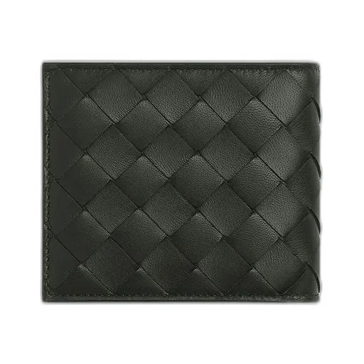 Intrecciato Diagonal Bi-Fold Wallet
