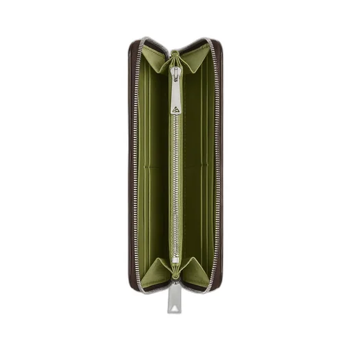 Intrecciato Zip Around Wallet