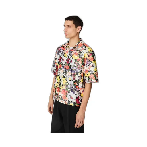 Printed Leather Shirt