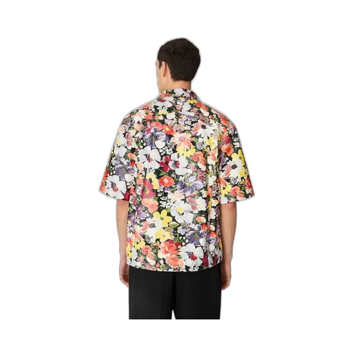 Printed Leather Shirt