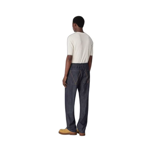 Indigo Straight Jeans