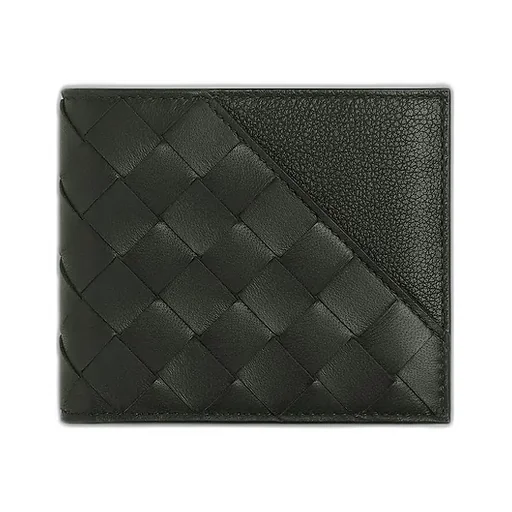 Intrecciato Diagonal Bi-Fold Wallet