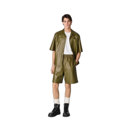 Leather Nappa Shorts