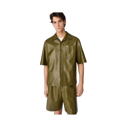 Leather Nappa Shirt