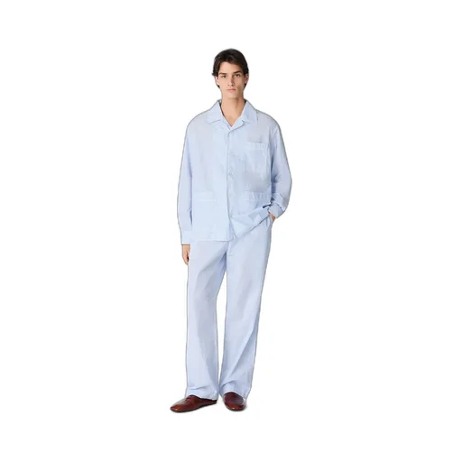 Stripe Cotton Poplin Pajama Set