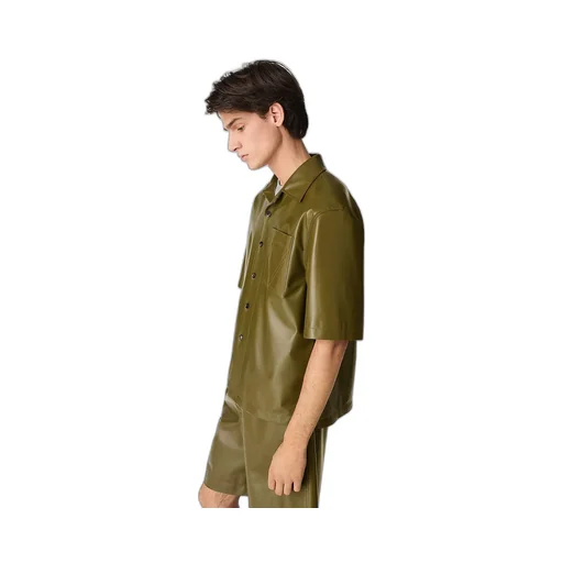 Leather Nappa Shirt