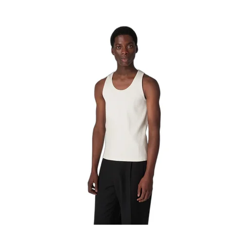 Compact Cotton Rib Jersey Tank Top