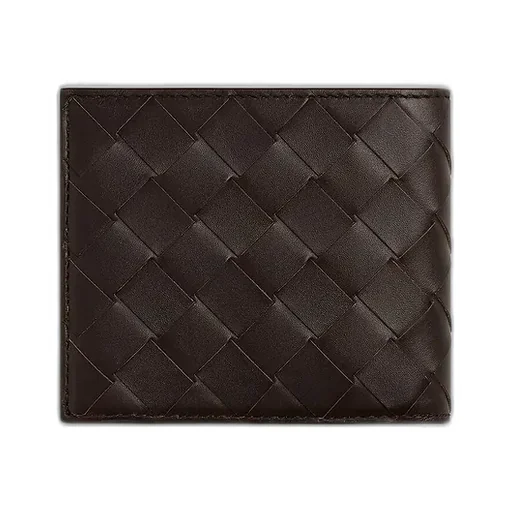 Intrecciato Bi-Fold Wallet With Coin Purse
