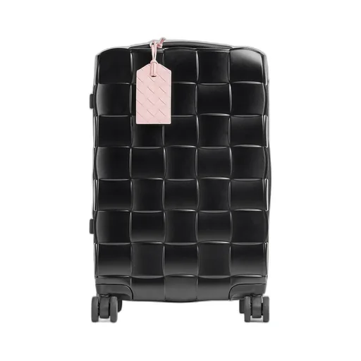 Intrecciato Tag Holder On Strap