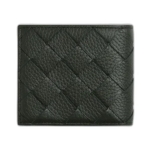 Intrecciato Bi-Fold Wallet With Coin Purse