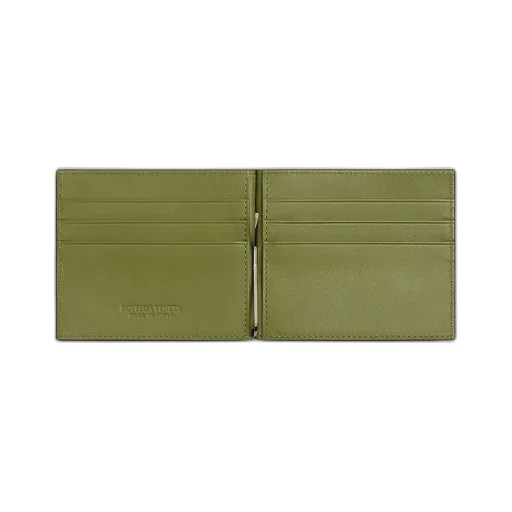 Intrecciato Bill Clip Wallet