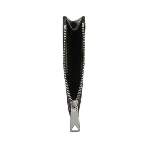 Intrecciato Diagonal Zipped Card Case