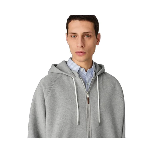 Cotton Fleece Zip Hoodie