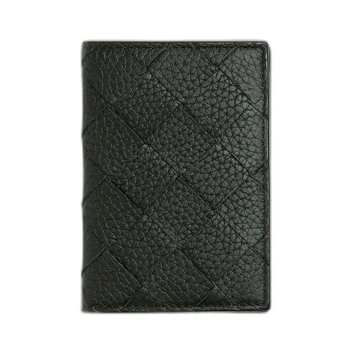 Intrecciato Flap Card Case