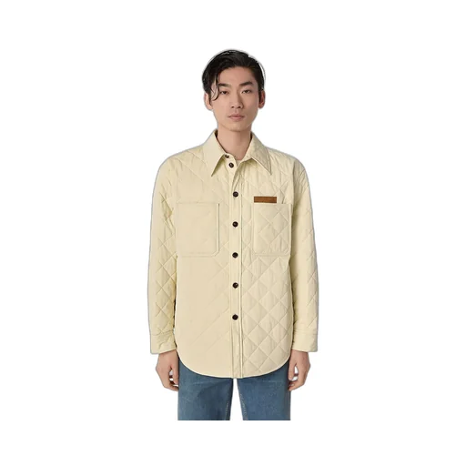 Quilted Cotton Overshirt