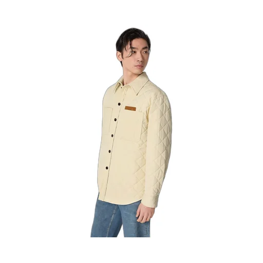 Quilted Cotton Overshirt