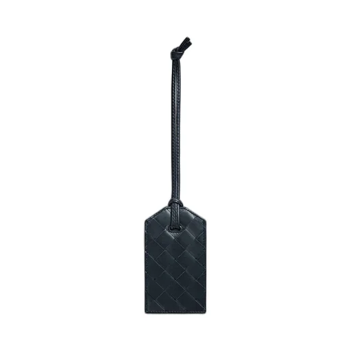 Intrecciato Tag Holder On Strap