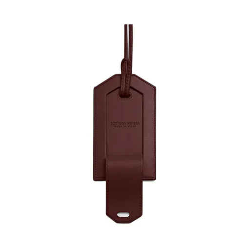 Intrecciato Tag Holder On Strap