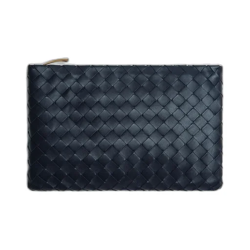 Intrecciato Medium Flat Pouch